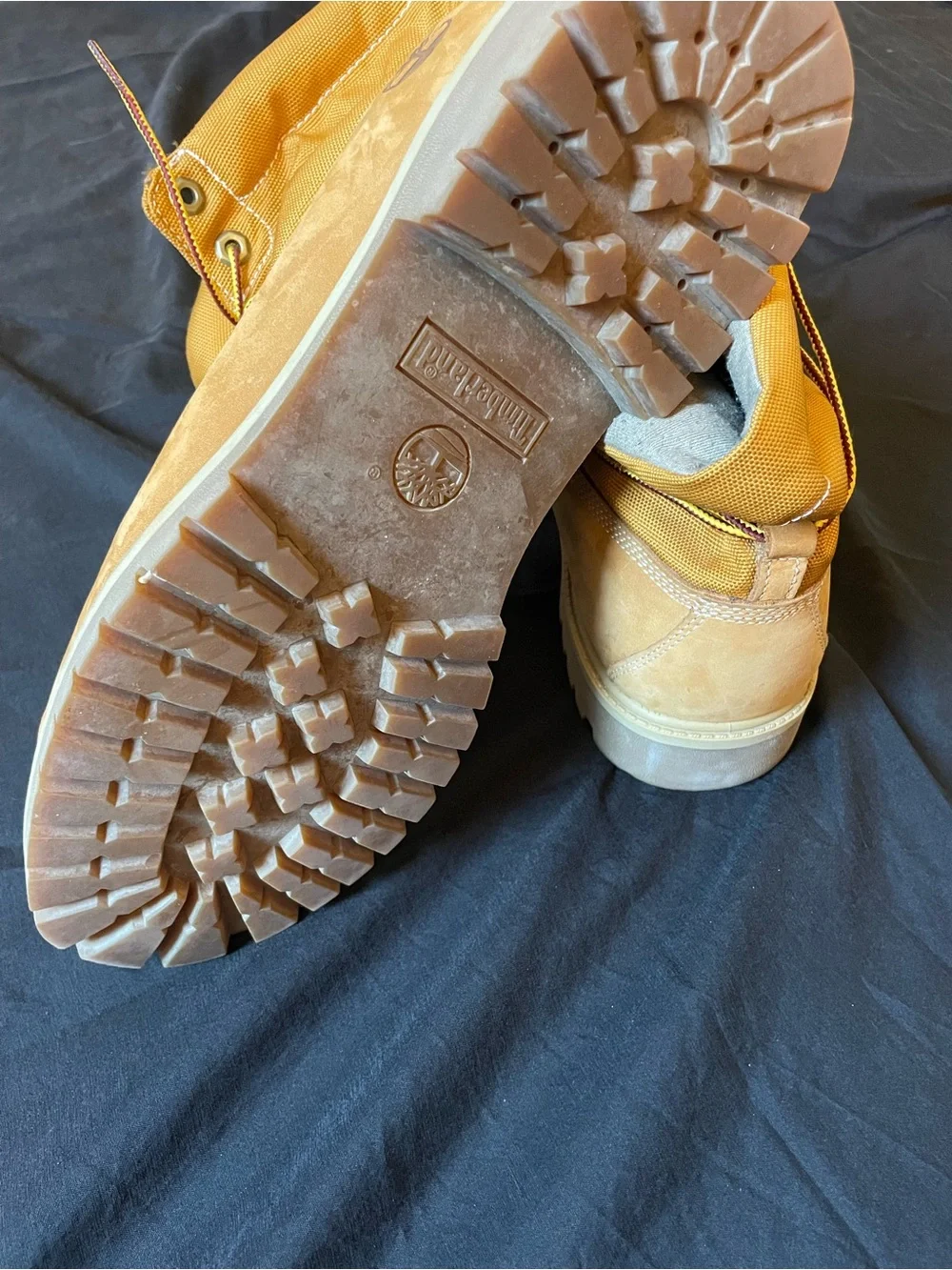 Timberland Tan/Nubuck Work Boots Size USA 11.5 - EU 45.5